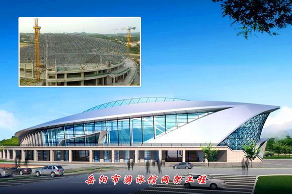 阜陽游泳池網架