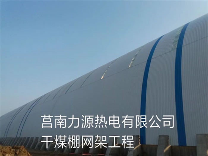 廣東莒南力源熱電有限公司干煤棚網(wǎng)架工程